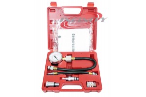 Gasoline Engine Compression Tester Gauge Kit Automotive